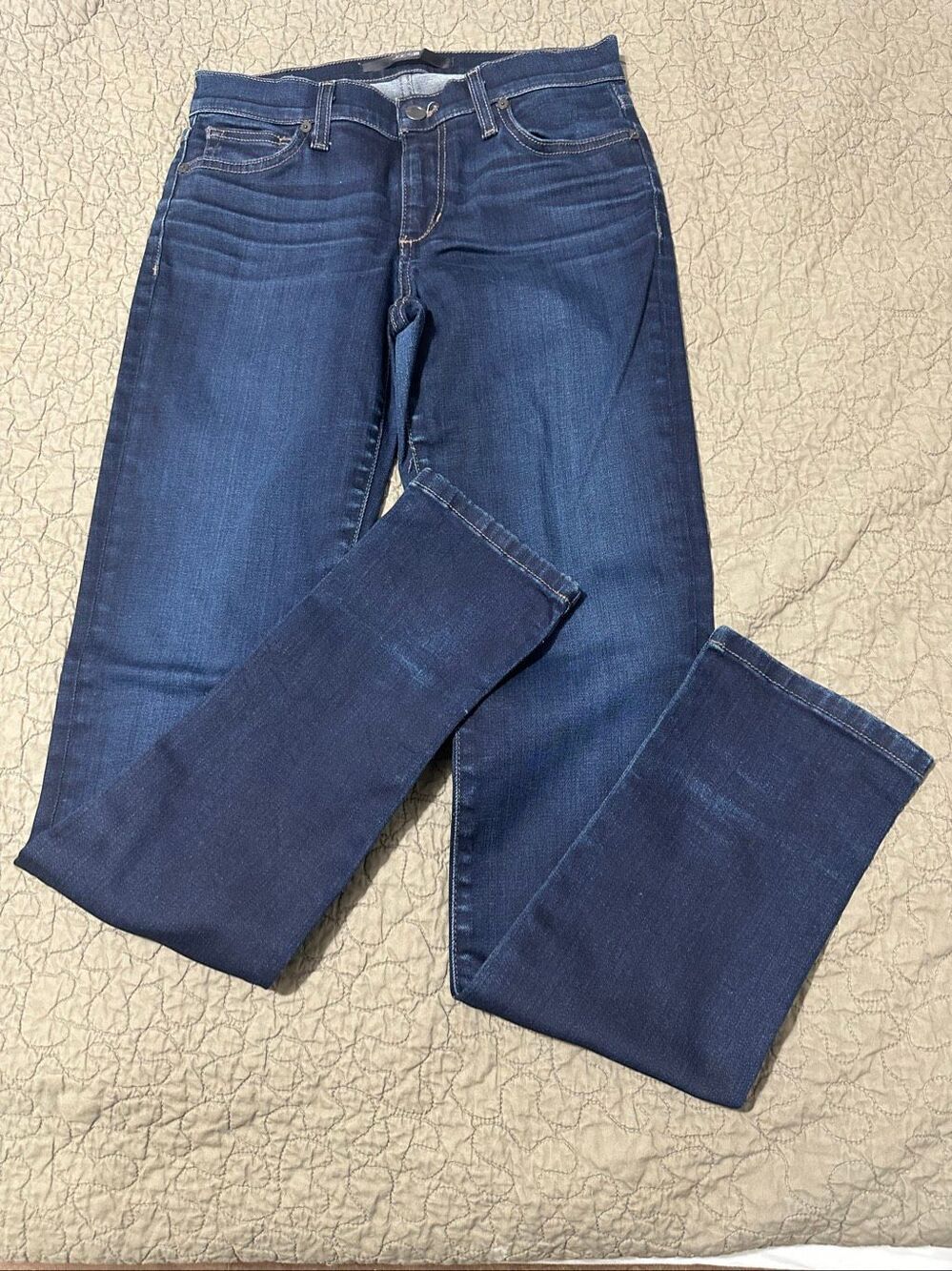 Joe's Jeans women Straight Ankle Dixie W26 Dark Wash Premium Designer  A905
